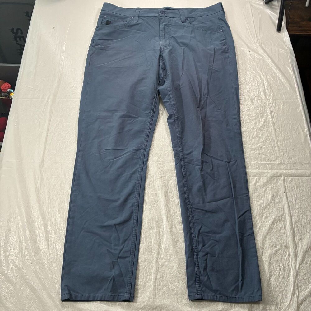 Vineyard Vines Pants Mens 34x30 Navy On The Go 5-Pocket Golf Chino Stretch OTG